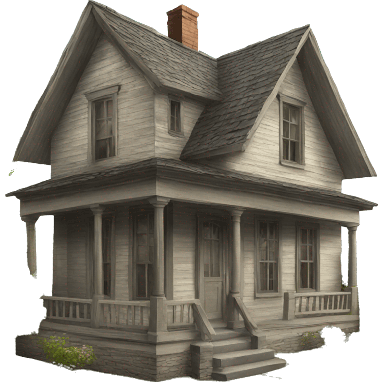 old house emoji