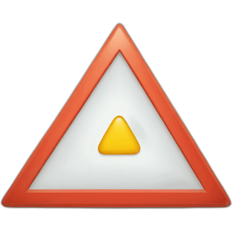 Alert Triangle emoji