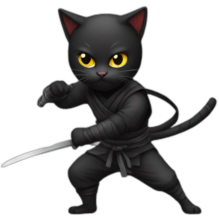 Ninja cat emoji