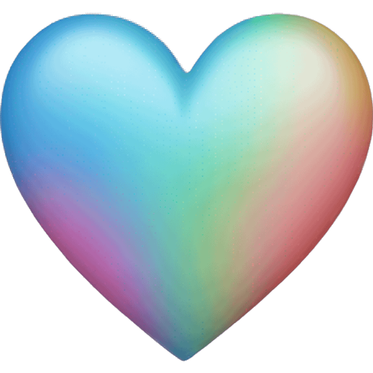 Trans colored heart emoji