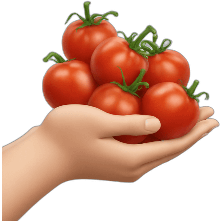 handful of tomatos emoji