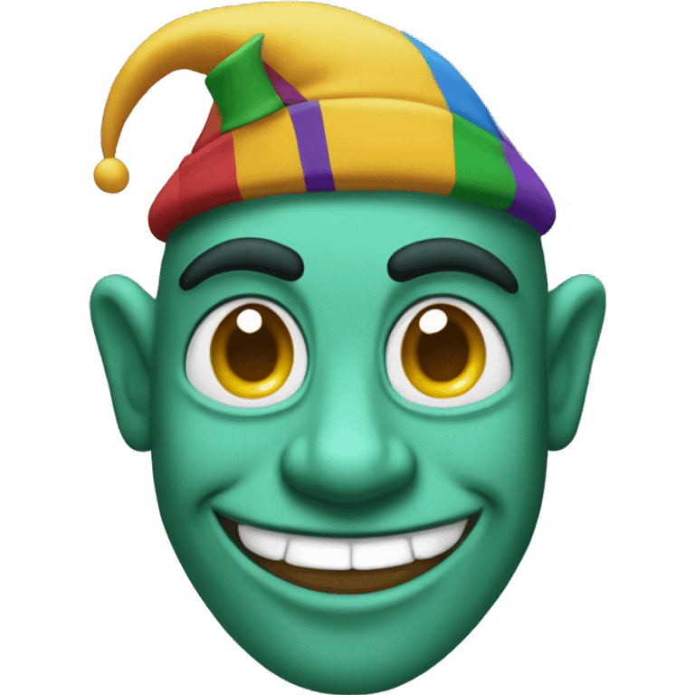 geeked jester emoji