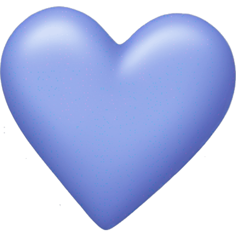 Periwinkle heart emoji