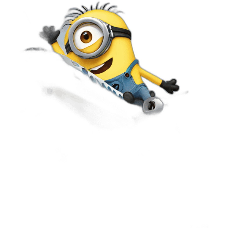 minion on a plane emoji