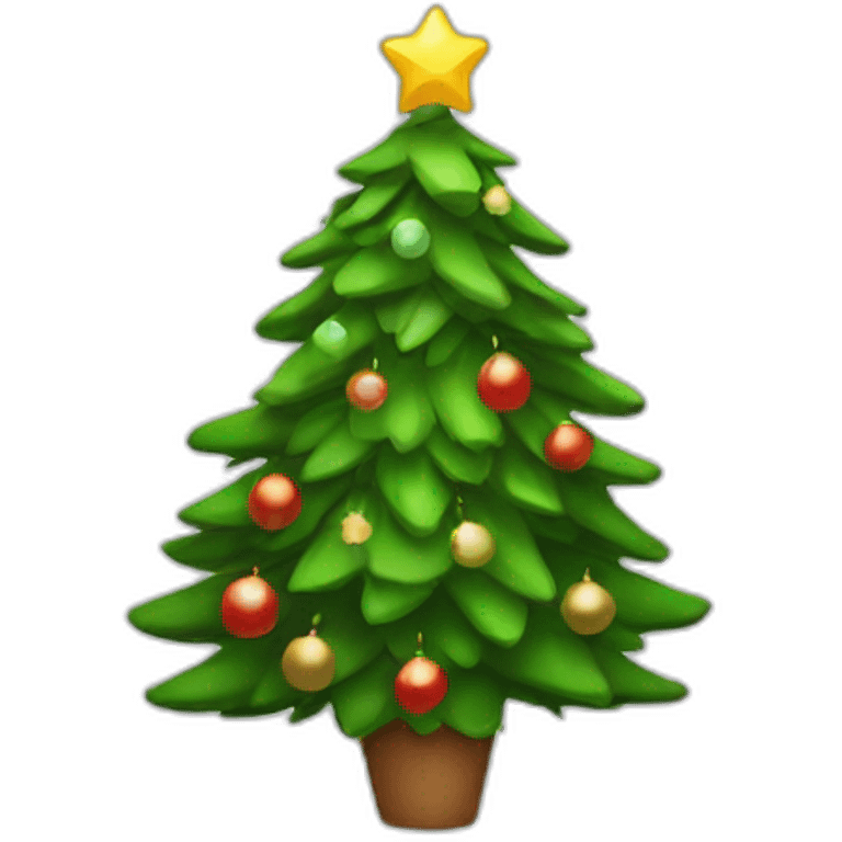 Christmas tree emoji