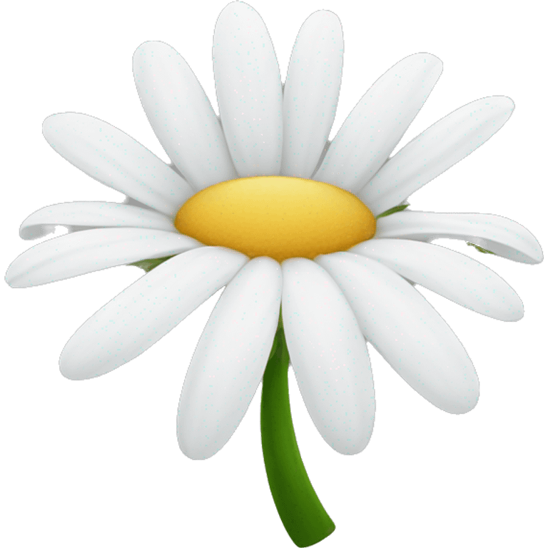 White daisy emoji