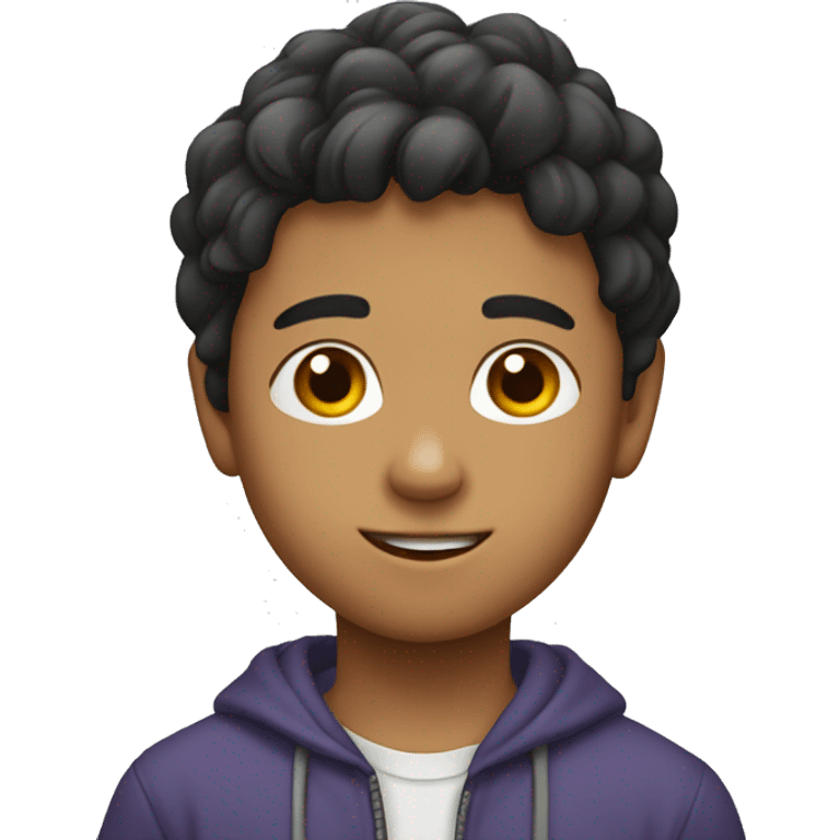 niño peinanose emoji