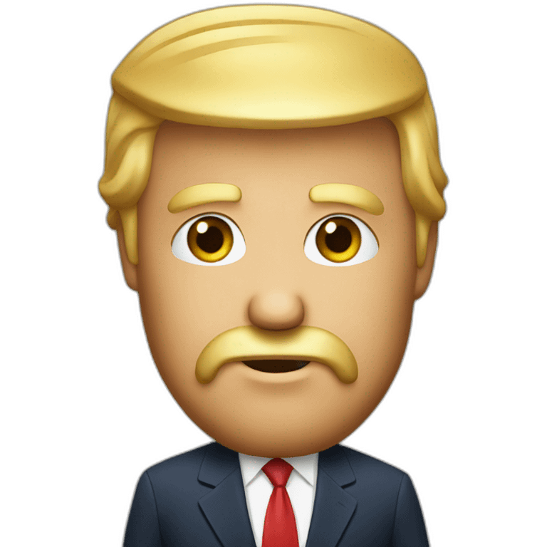 trump with a beard emoji