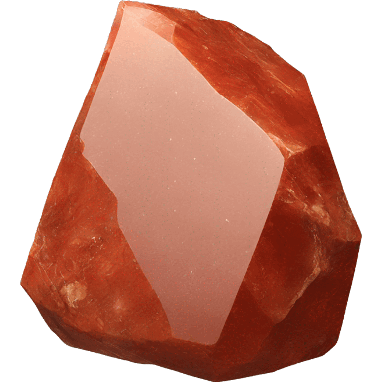 Natural red Jasper crystal emoji