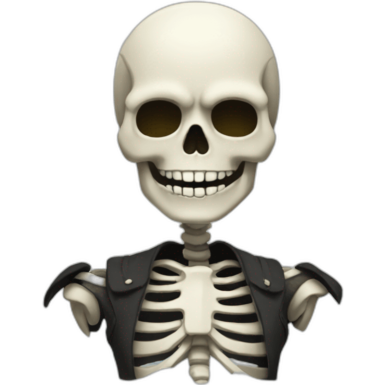 Sans the skeleton emoji