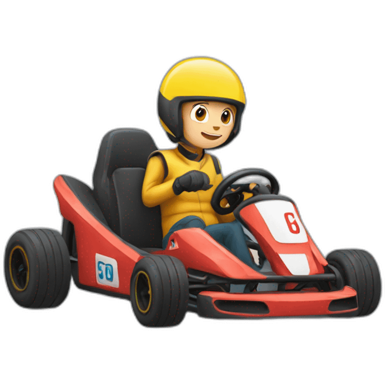 Go kart emoji