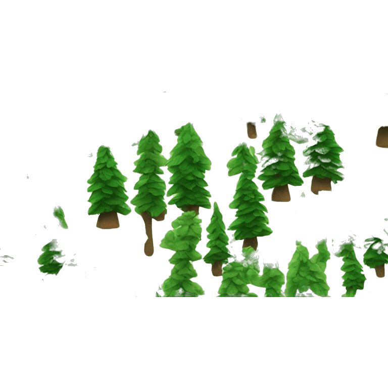 forest fir emoji