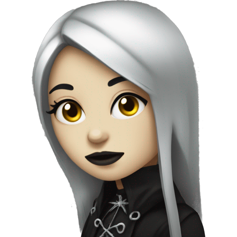 gothic girl emoji