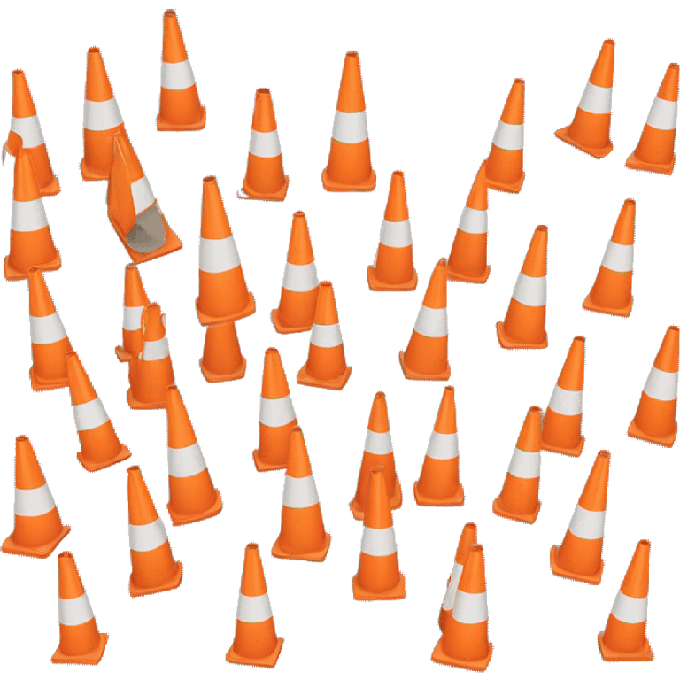 Organe construction cone emoji