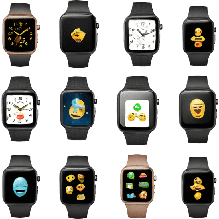  kardena smartwatch emoji