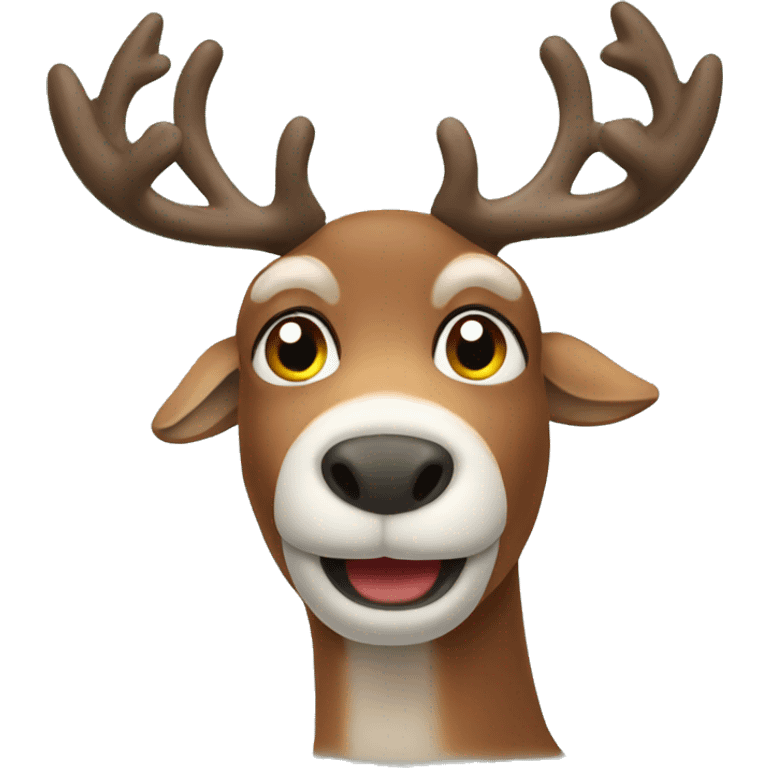 Reindeer emoji