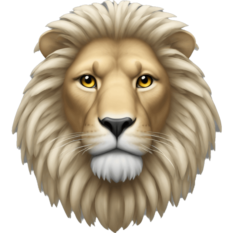 eagle merged with lion emoji