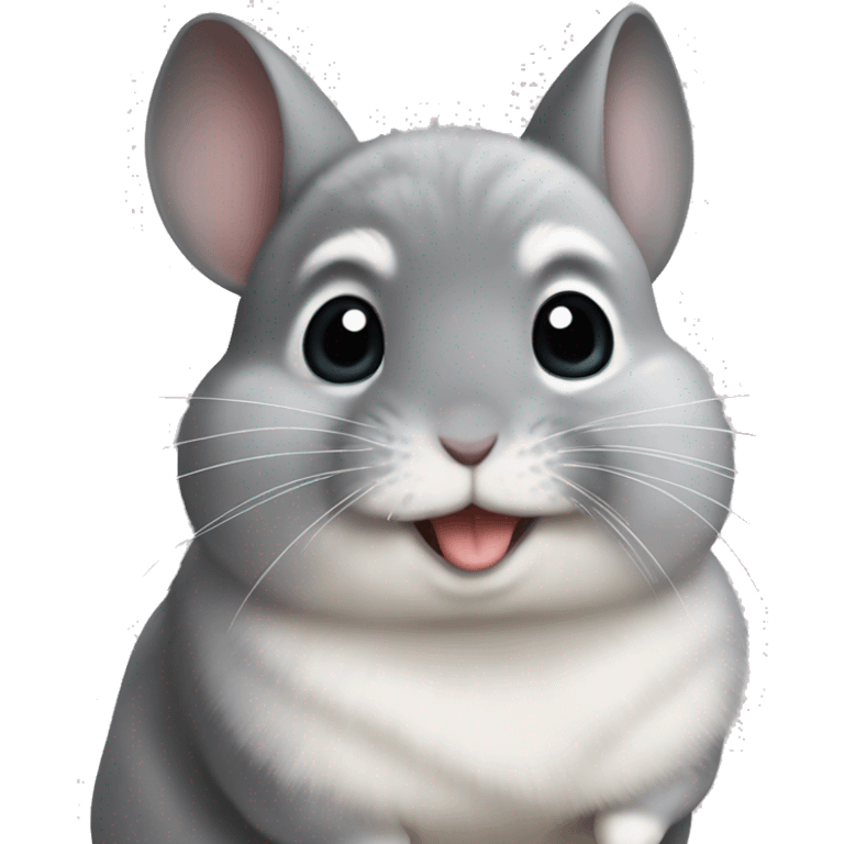 Chinchilla with me emoji