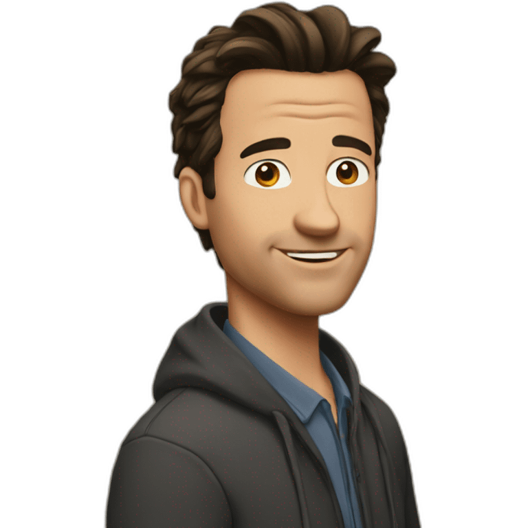 Chandler of friends emoji