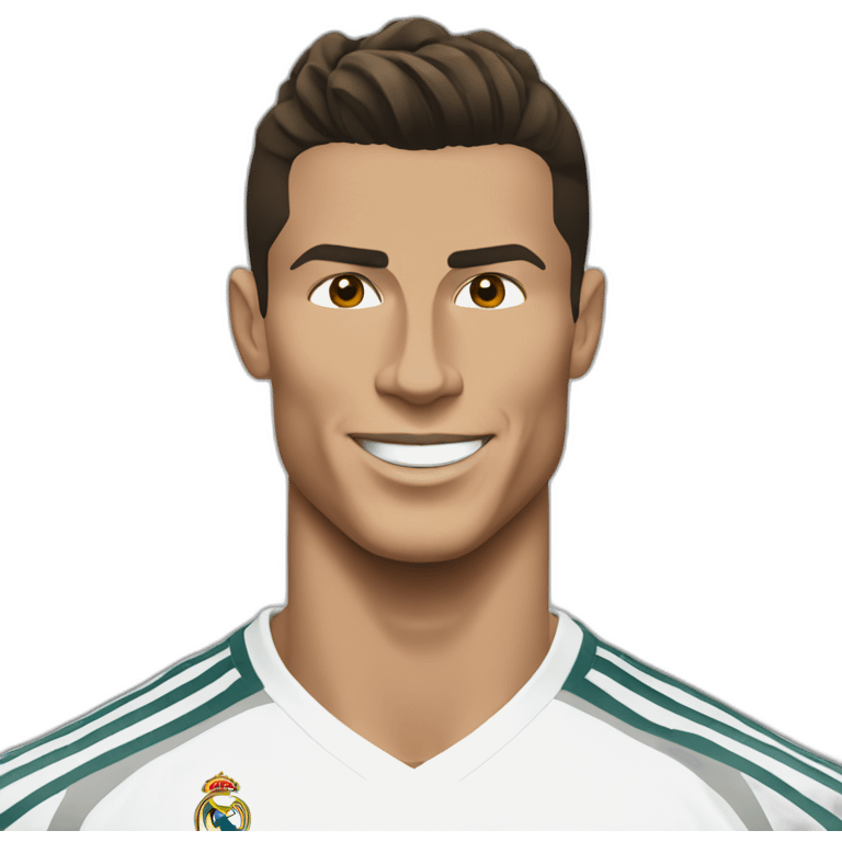 Cristiano Ronaldo real madrid emoji