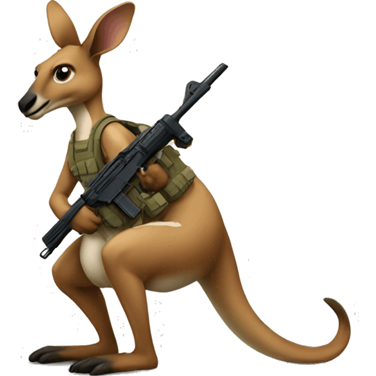 Tactical Kangaroo emoji