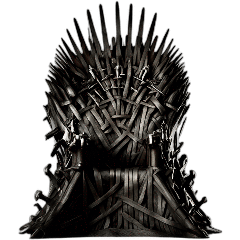 Iron throne emoji