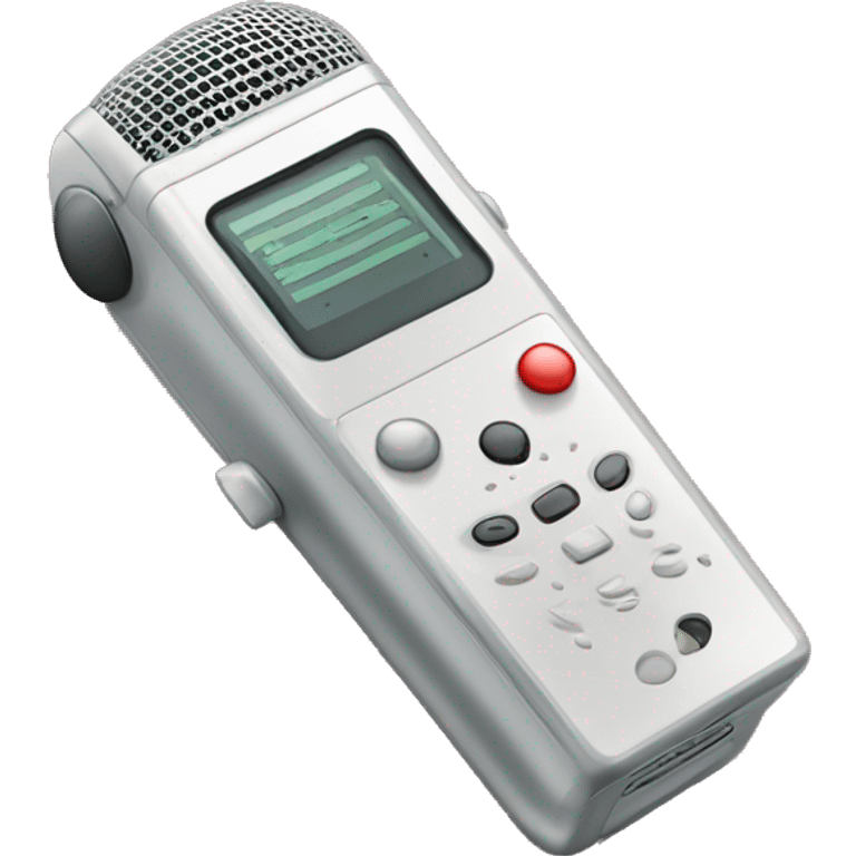 voice recorder memo device emoji