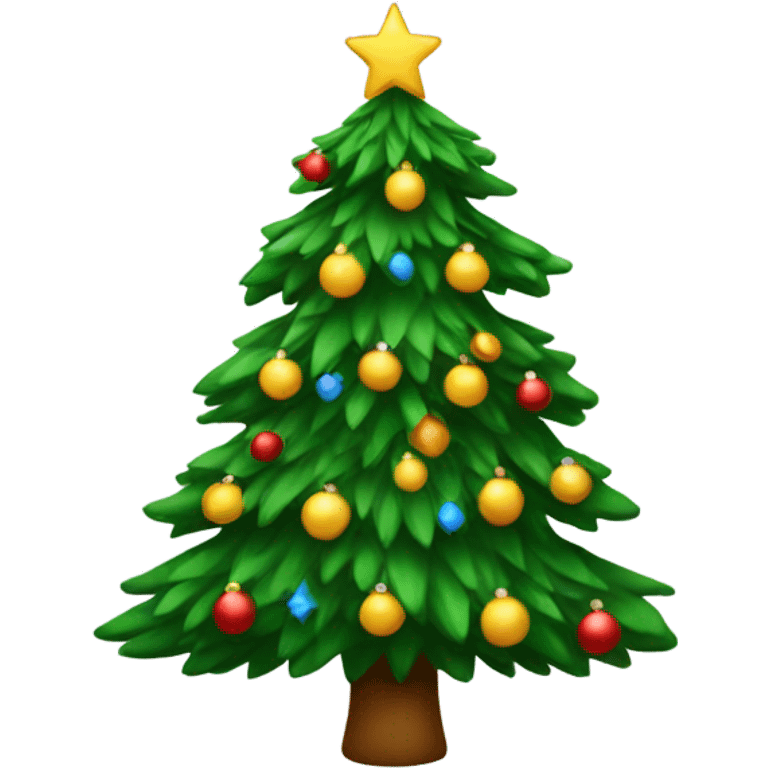 Christmas tree emoji