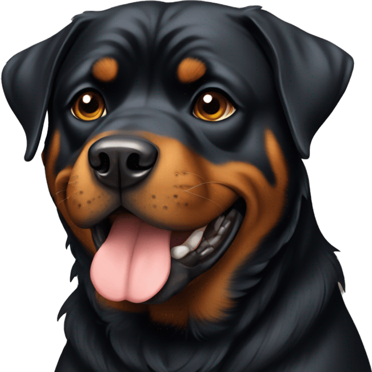 rottweiler dog emoji