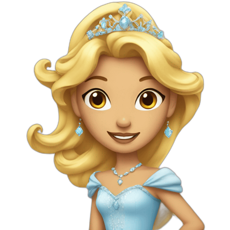 Beautyful princess emoji