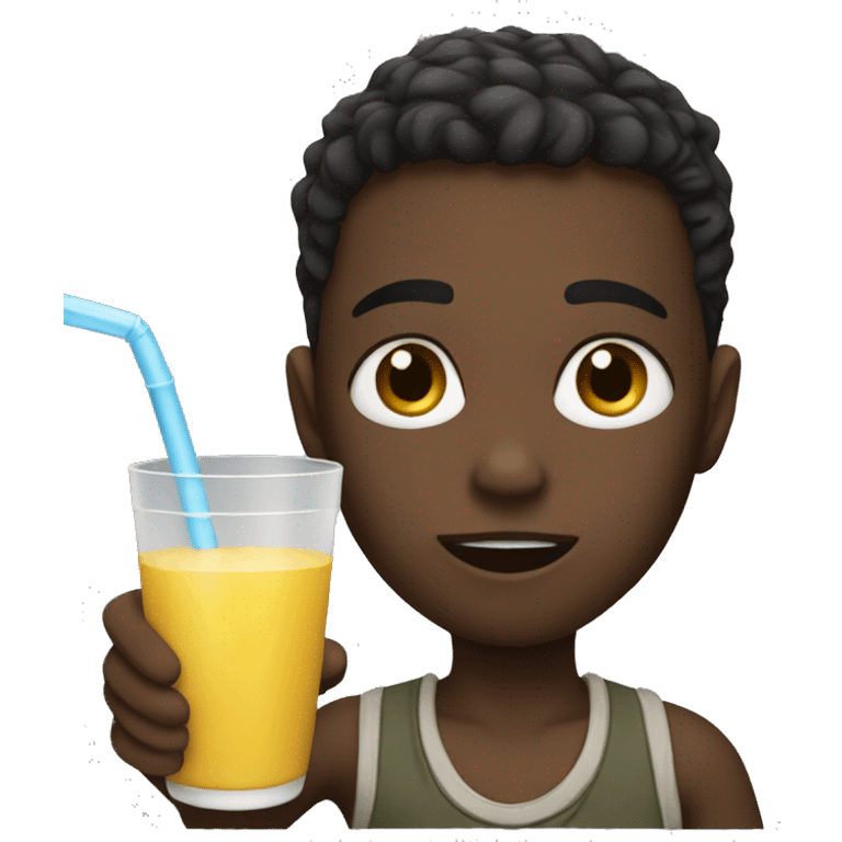 kid thirsty emoji