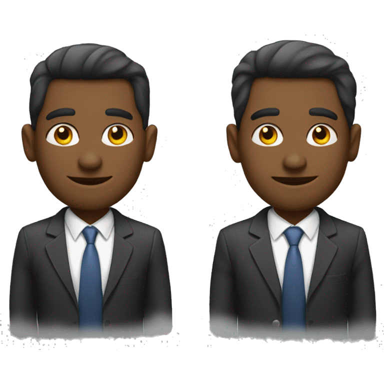 goup of businessman emoji