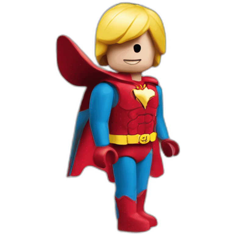 superhero playmobil emoji