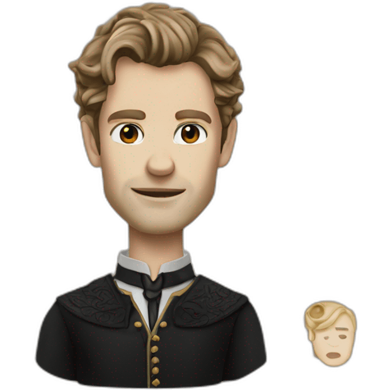 Klaus mikaelson realistic detailed emoji