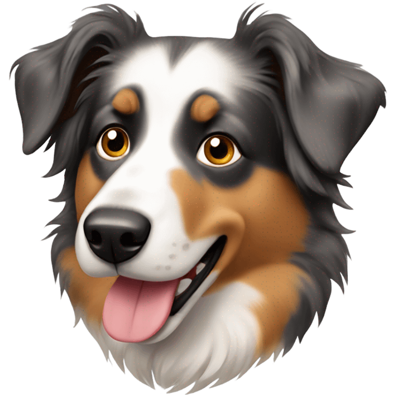 Australian Shepard dog emoji