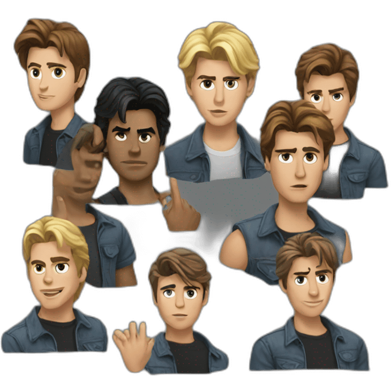 The outsiders emoji