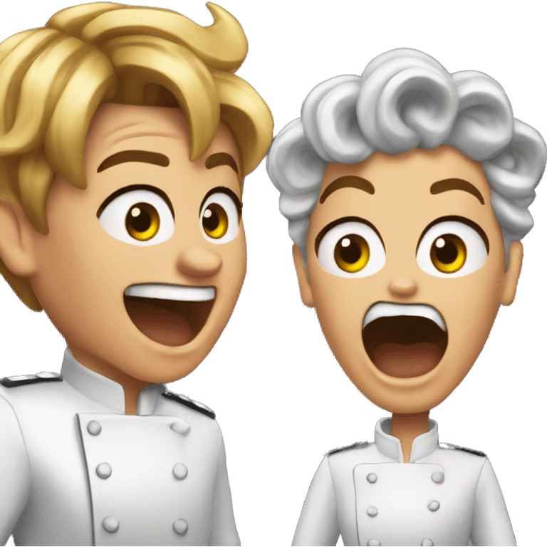 Beyoncé yelling directly at Gordon Ramsey emoji