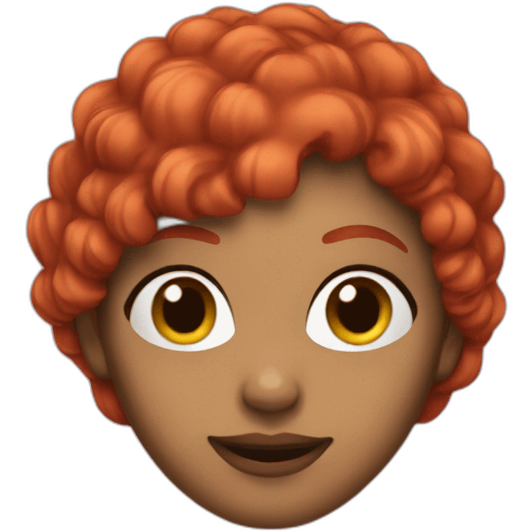 nina red hair emoji