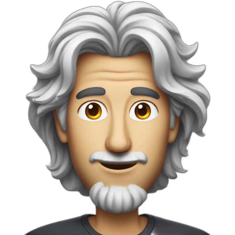 Craig Federighi from Apple with big hair emoji