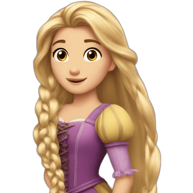 rapunzel emoji