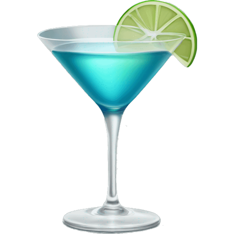 martini (thats fits a kinda blue grey green theme) emoji