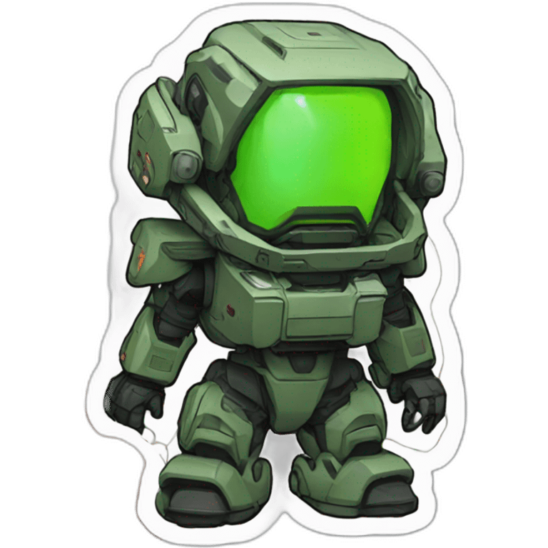 eva unit 01 sticker emoji