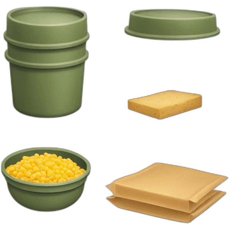 Army food ration emoji