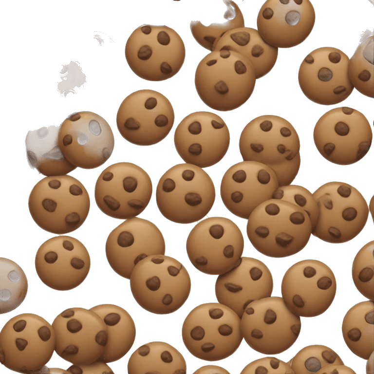 Chocolate chip emoji