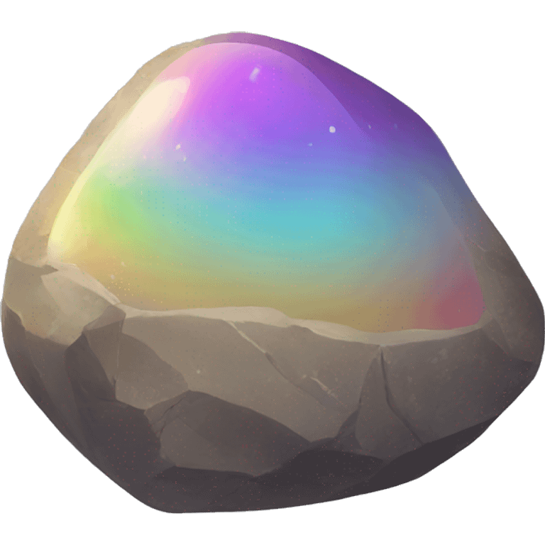 raimbow stone emoji