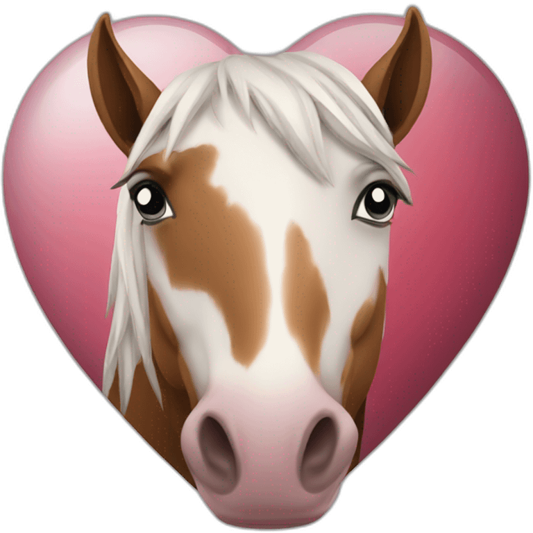 horse in heart emoji