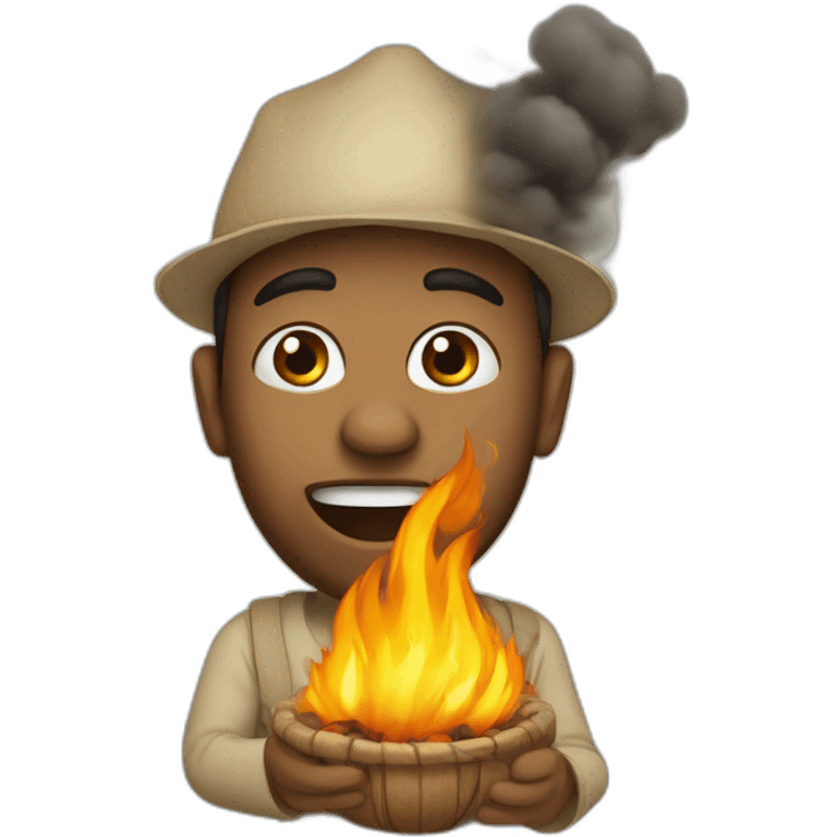 Israël en feu emoji