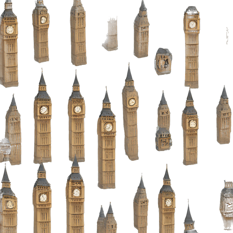 big ben london emoji