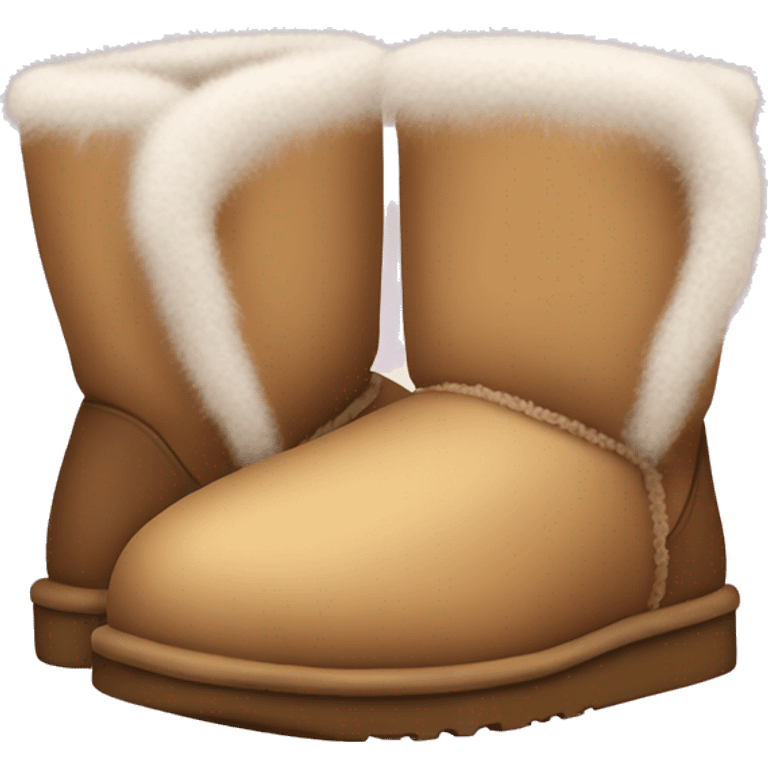 Fluffy uggs emoji