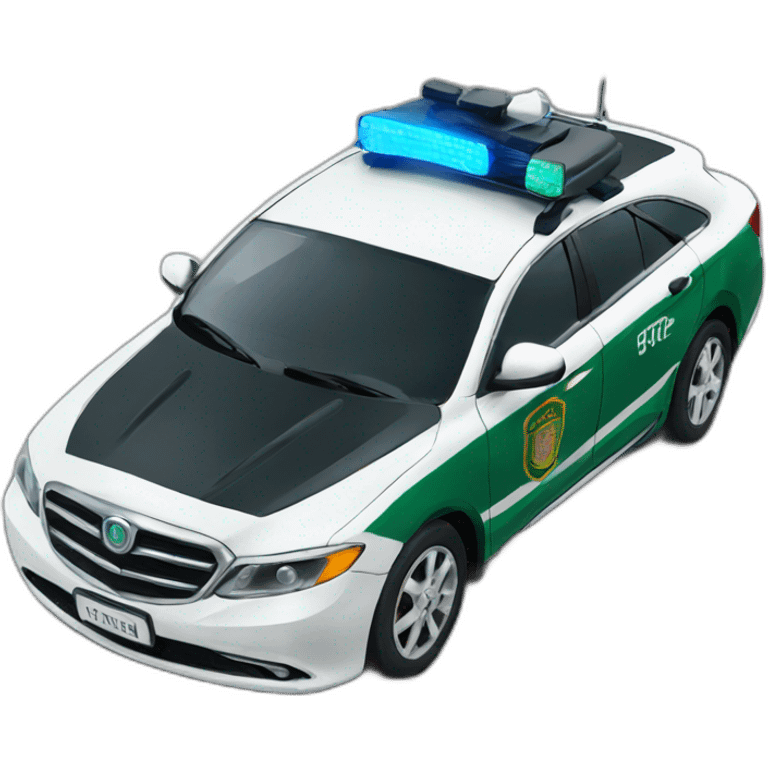 Dubai police car emoji